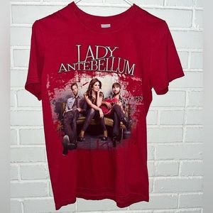 Lady Antebellum Own The Night Tour T-Shirt, size Small
